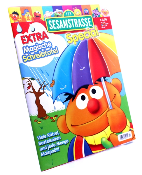 123 Sesamstrasse (Sesame Street) Zeitschrift - Viele Rätsel, Bastelseiten und jede Menge Malspaß Special von Panini
